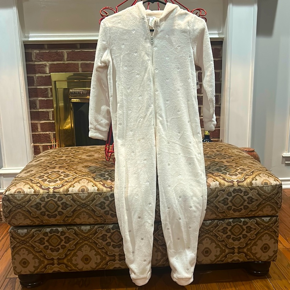 Girls Stars,  Zip pajama onesie